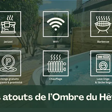 L'ombre Du Hetre Дом отдыха Лурд